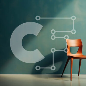 Intra Συλλεκτικό Ξύλινο Παζλ Plywood  4mm - Μοντέρνα ξύλινη καρέκλα ενάντια σε μπλε τοίχο Σε Ξύλινο Κουτί - Διαστάσεις Puzzle: 10x10 cm – 25 κομμάτια - Image 1