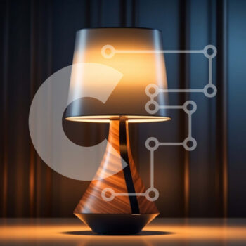 Intra Συλλεκτικό Ξύλινο Παζλ Plywood  4mm - Μοντέρνο Ξύλινο Επιτραπέζιο Φωτιστικό με Λευκή Απόχρωση Σε Ξύλινο Κουτί - Διαστάσεις Puzzle: 10x10 cm – 25 κομμάτια - Image 1