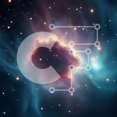 Intra Συλλεκτικό Ξύλινο Παζλ Plywood  4mm - Εκπληκτική εικόνα ενός πολύχρωμου νεφελώματος στο διάστημα Σε Ξύλινο Κουτί - Διαστάσεις Puzzle: 10x10 cm – 25 κομμάτια - Image 1