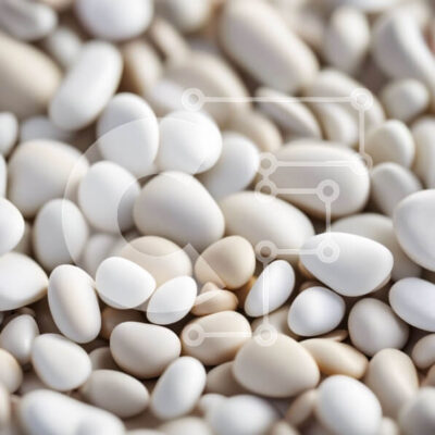 Intra Συλλεκτικό Ξύλινο Παζλ Plywood  4mm - Όμορφη εικόνα ενός σωρού από λευκά βότσαλα Σε Ξύλινο Κουτί - Διαστάσεις: 10x10 cm – 25 κομμάτια - Image 1