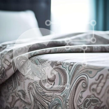 Intra Συλλεκτικό Ξύλινο Παζλ Plywood  4mm - Άνετο κρεβάτι με μοτίβο και μαξιλάρια Σε Ξύλινο Κουτί - Διαστάσεις Puzzle: 10x10 cm – 25 κομμάτια - Image 1