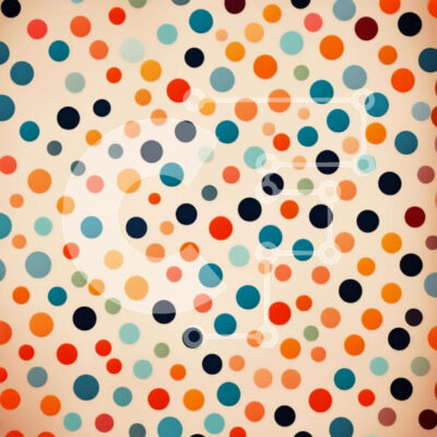 Intra Συλλεκτικό Ξύλινο Παζλ Plywood  4mm - Πολύχρωμο αφηρημένο μοτίβο πουά Σε Ξύλινο Κουτί - Διαστάσεις Puzzle: 10x10 cm – 25 κομμάτια - Image 1