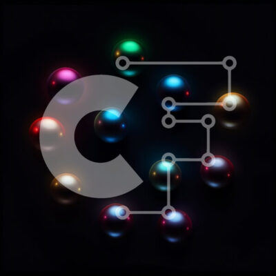 Intra Συλλεκτικό Ξύλινο Παζλ Plywood  4mm - Ζωντανές και πολύχρωμες μπάλες διατεταγμένες σε κύκλο σε μαύρο φόντο Σε Ξύλινο Κουτί - Διαστάσεις Puzzle: 10x10 cm – 25 κομμάτια - Image 1