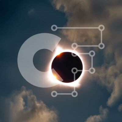 Intra Συλλεκτικό Ξύλινο Παζλ Plywood 4mm - Εκπληκτική εικόνα μιας έκλειψης ηλίου με μερικώς σκοτισμένο ήλιο και φεγγάρι Σε Ξύλινο Κουτί - Διαστάσεις: 10x10 cm – 25 κομμάτια - Image 1