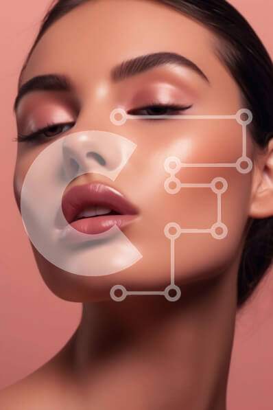 Intra Συλλεκτικό Ξύλινο Παζλ Plywood  4mm - Κομψό πορτρέτο μιας νεαρής γυναίκας Σε Ξύλινο Κουτί - Διαστάσεις Puzzle: 10x10 cm – 25 κομμάτια