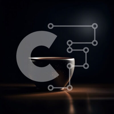 Intra Συλλεκτικό Ξύλινο Παζλ Plywood 4mm - Μινιμαλιστική μαύρη κούπα καφέ σε σκούρο ξύλινο τραπέζι Σε Ξύλινο Κουτί - Διαστάσεις: 10x10 cm – 25 κομμάτια - Image 1