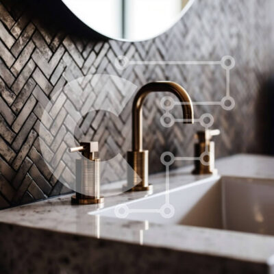 Intra Συλλεκτικό Ξύλινο Παζλ Plywood  4mm - Κομψό και κομψό μοντέρνο μπάνιο με φυσικό φως Σε Ξύλινο Κουτί - Διαστάσεις Puzzle: 10x10 cm – 25 κομμάτια - Image 1