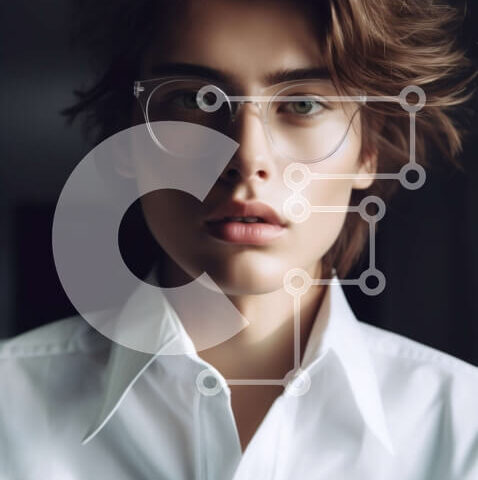 Intra Συλλεκτικό Ξύλινο Παζλ Plywood 4mm - Επαγγελματίας με γυαλιά και λευκό πουκάμισο Σε Ξύλινο Κουτί - Διαστάσεις Puzzle: 10x10 cm – 25 κομμάτια - Image 1