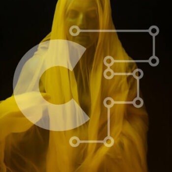 Intra Συλλεκτικό Ξύλινο Παζλ Plywood  4mm - Γυναίκα με κίτρινη στολή με πέπλο Σε Ξύλινο Κουτί - Διαστάσεις Puzzle: 10x10 cm – 25 κομμάτια - Image 1