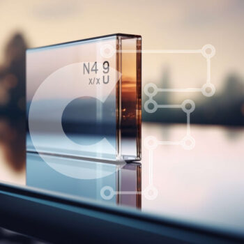 Intra Συλλεκτικό Ξύλινο Παζλ Plywood  4mm - Νο. 6 Διαφανές γυάλινο μπουκάλι με μαύρη ετικέτα Σε Ξύλινο Κουτί - Διαστάσεις Puzzle: 10x10 cm – 25 κομμάτια - Image 1