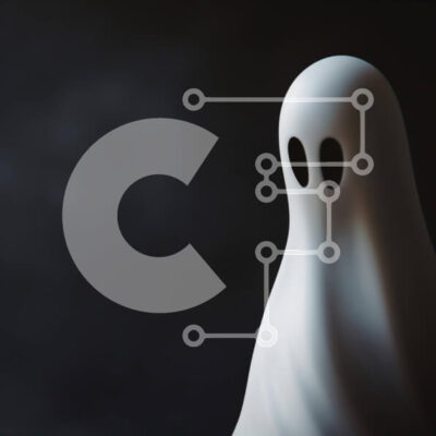 Intra Συλλεκτικό Ξύλινο Παζλ Plywood  4mm - Spooky White Ghost in the Dark Σε Ξύλινο Κουτί - Διαστάσεις Puzzle: 10x10 cm – 25 κομμάτια - Image 1