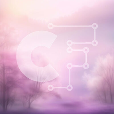 Intra Συλλεκτικό Ξύλινο Παζλ Plywood  4mm - Όμορφη εικόνα ενός μωβ και ροζ τοπίου με δέντρα και οροσειρά Σε Ξύλινο Κουτί - Διαστάσεις: 10x10 cm – 25 κομμάτια - Image 1