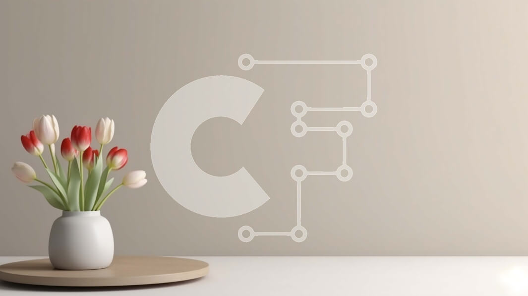 Intra Συλλεκτικό Ξύλινο Παζλ Plywood  4mm - Βάζο με κόκκινες και λευκές τουλίπες σε ξύλινο τραπέζι Σε Ξύλινο Κουτί - Διαστάσεις: 10x10 cm – 25 κομμάτια