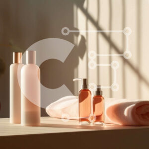 Intra Συλλεκτικό Ξύλινο Παζλ Plywood  4mm - Όμορφη εικόνα του τραπεζιού με ροζ τριαντάφυλλο και μπουκάλι υγρού Σε Ξύλινο Κουτί - Διαστάσεις Puzzle: 10x10 cm – 25 κομμάτια