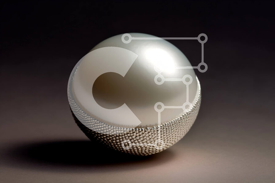 Intra Συλλεκτικό Ξύλινο Παζλ Plywood  4mm - Όμορφη εικόνα ενός λευκού μαργαριταριού σε μια μαύρη επιφάνεια Σε Ξύλινο Κουτί - Διαστάσεις: 10x10 cm – 25 κομμάτια