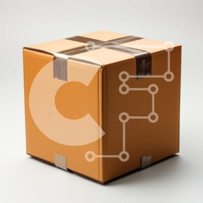 Intra Συλλεκτικό Ξύλινο Παζλ Plywood  4mm - Κιβώτιο αποστολής με ετικέτα και ταινία Σε Ξύλινο Κουτί - Διαστάσεις: 10x10 cm – 25 κομμάτια - Image 1