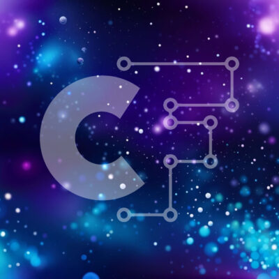 Intra Συλλεκτικό Ξύλινο Παζλ Plywood  4mm - Φωτεινό και ζωντανό αφηρημένο φόντο με αστέρια και νεφελώματα Σε Ξύλινο Κουτί - Διαστάσεις Puzzle: 10x10 cm – 25 κομμάτια - Image 1