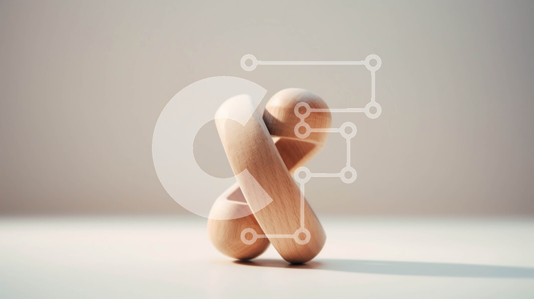 Intra Συλλεκτικό Ξύλινο Παζλ Plywood  4mm - Ξύλινο Γλυπτό Πλεγμένων Φιγούρων Σε Ξύλινο Κουτί - Διαστάσεις Puzzle: 10x10 cm – 25 κομμάτια