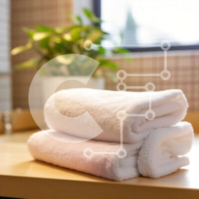 Intra Συλλεκτικό Ξύλινο Παζλ Plywood 4mm - Πετσέτες σε ξύλινο πάγκο στο μπάνιο Σε Ξύλινο Κουτί - Διαστάσεις Puzzle: 10x10 cm – 25 κομμάτια - Image 1