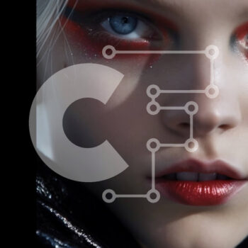 Intra Συλλεκτικό Ξύλινο Παζλ Plywood  4mm - Όμορφη ξανθιά γυναίκα με κομψό μαύρο δερμάτινο μπουφάν Σε Ξύλινο Κουτί - Διαστάσεις Puzzle: 10x10 cm – 25 κομμάτια - Image 1