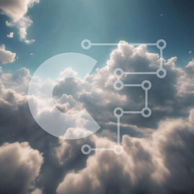 Intra Συλλεκτικό Ξύλινο Παζλ Plywood  4mm - Συννεφιασμένος ουρανός με φωτεινά φώτα Σε Ξύλινο Κουτί - Διαστάσεις Puzzle: 10x10 cm – 25 κομμάτια - Image 1