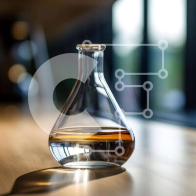 Intra Συλλεκτικό Ξύλινο Παζλ Plywood  4mm - Καράφα γεμάτη με υγρό σε ξύλινο τραπέζι Σε Ξύλινο Κουτί - Διαστάσεις: 10x10 cm – 25 κομμάτια - Image 1