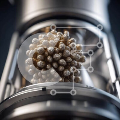 Intra Συλλεκτικό Ξύλινο Παζλ Plywood  4mm - Κοντινή όψη του αντικειμένου μικρών στρογγυλών σφαιρών Σε Ξύλινο Κουτί - Διαστάσεις: 10x10 cm – 25 κομμάτια - Image 1