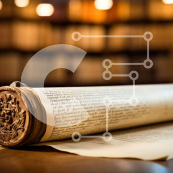 Intra Συλλεκτικό Ξύλινο Παζλ Plywood  4mm - Παλιά κύλιση σε ξύλινο τραπέζι με ράφια στο φόντο Σε Ξύλινο Κουτί - Διαστάσεις Puzzle: 10x10 cm – 25 κομμάτια - Image 1