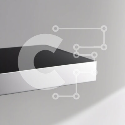 Intra Συλλεκτικό Ξύλινο Παζλ Plywood  4mm - Κομψό και μοντέρνο ράφι με ασπρόμαυρο σχέδιο Σε Ξύλινο Κουτί - Διαστάσεις Puzzle: 10x10 cm – 25 κομμάτια - Image 1