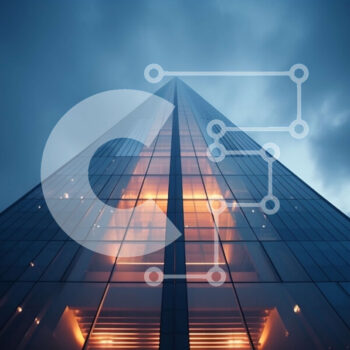 Intra Συλλεκτικό Ξύλινο Παζλ Plywood  4mm - Μοντέρνο γυάλινο κτίριο με φωτισμένο εσωτερικό Σε Ξύλινο Κουτί - Διαστάσεις Puzzle: 10x10 cm – 25 κομμάτια - Image 1