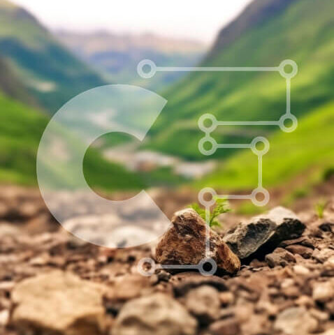 Intra Συλλεκτικό Ξύλινο Παζλ Plywood 4mm - Όμορφη θέα στο βουνό με έναν δρόμο με στροφές στο προσκήνιο Σε Ξύλινο Κουτί - Διαστάσεις Puzzle: 10x10 cm – 25 κομμάτια - Image 1