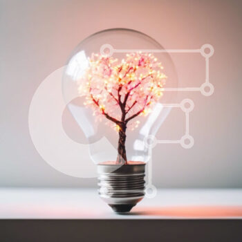 Intra Συλλεκτικό Ξύλινο Παζλ Plywood  4mm - Δημιουργική λάμπα φωτός με τεχνητό δέντρο σε σχήμα καρδιάς Σε Ξύλινο Κουτί - Διαστάσεις Puzzle: 10x10 cm – 25 κομμάτια - Image 1