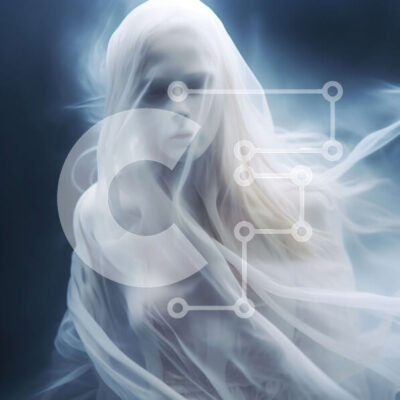 Intra Συλλεκτικό Ξύλινο Παζλ Plywood  4mm - Μυστηριώδης πλωτή γυναίκα με μακριά μαλλιά Σε Ξύλινο Κουτί - Διαστάσεις Puzzle: 10x10 cm – 25 κομμάτια - Image 1