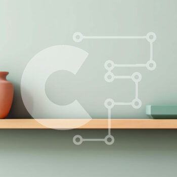 Intra Συλλεκτικό Ξύλινο Παζλ Plywood  4mm - Όμορφη εσωτερική διακόσμηση με ξύλινο ράφι και ροζ βάζο Σε Ξύλινο Κουτί - Διαστάσεις Puzzle: 10x10 cm – 25 κομμάτια - Image 1