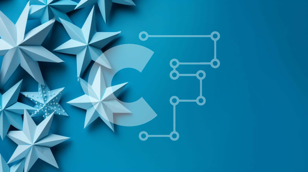 Intra Συλλεκτικό Ξύλινο Παζλ Plywood  4mm - Μπλε Origami Stars Snowflake Διακόσμηση Σε Ξύλινο Κουτί - Διαστάσεις Puzzle: 10x10 cm – 25 κομμάτια