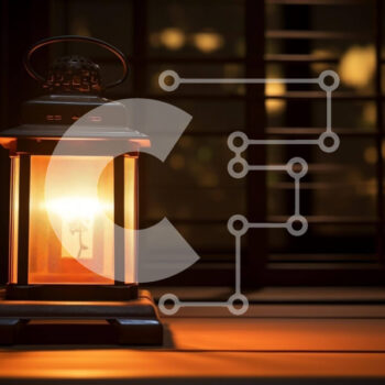 Intra Συλλεκτικό Ξύλινο Παζλ Plywood  4mm - Παλιομοδίτικο φανάρι σε ξύλινο τραπέζι στο σκοτεινό δωμάτιο Σε Ξύλινο Κουτί - Διαστάσεις Puzzle: 10x10 cm – 25 κομμάτια - Image 1