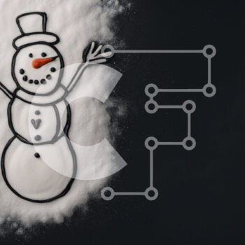 Intra Συλλεκτικό Ξύλινο Παζλ Plywood  4mm - Στολίδι Χιονάνθρωπος με αιωρούμενη ζάχαρη σε σκόνη για τη χειμερινή σεζόν Σε Ξύλινο Κουτί - Διαστάσεις Puzzle: 10x10 cm – 25 κομμάτια - Image 1