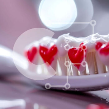 Intra Συλλεκτικό Ξύλινο Παζλ Plywood  4mm - Οδοντόβουρτσα με θέμα την καρδιά για την ημέρα του Αγίου Βαλεντίνου Σε Ξύλινο Κουτί - Διαστάσεις Puzzle: 10x10 cm – 25 κομμάτια - Image 1