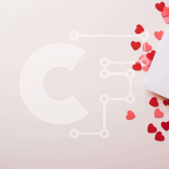 Intra Συλλεκτικό Ξύλινο Παζλ Plywood  4mm - Ρομαντικός φάκελος με καρδιές που πέφτουν σε λευκό φόντο Σε Ξύλινο Κουτί - Διαστάσεις Puzzle: 10x10 cm – 25 κομμάτια - Image 1