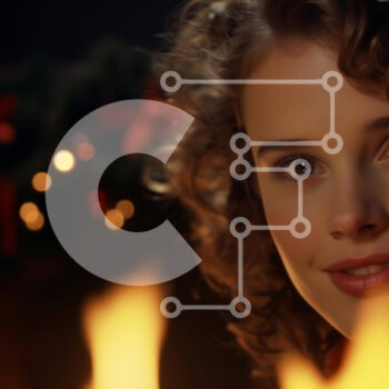 Intra Συλλεκτικό Ξύλινο Παζλ Plywood  4mm - Άνετο τζάκι με χριστουγεννιάτικα στολίδια Σε Ξύλινο Κουτί - Διαστάσεις: 10x10 cm – 25 κομμάτια - Image 1