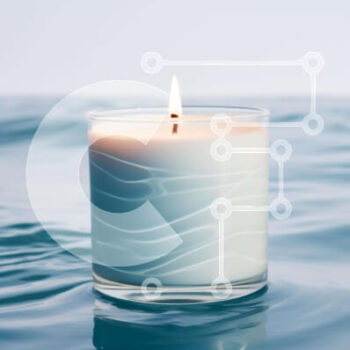 Intra Συλλεκτικό Ξύλινο Παζλ Plywood  4mm - Πλωτό κερί στο νερό Σε Ξύλινο Κουτί - Διαστάσεις Puzzle: 10x10 cm – 25 κομμάτια - Image 1