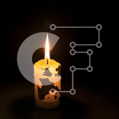 Intra Συλλεκτικό Ξύλινο Παζλ Plywood  4mm - Κερί με σχέδιο παγκόσμιου χάρτη Σε Ξύλινο Κουτί - Διαστάσεις Puzzle: 10x10 cm – 25 κομμάτια - Image 1