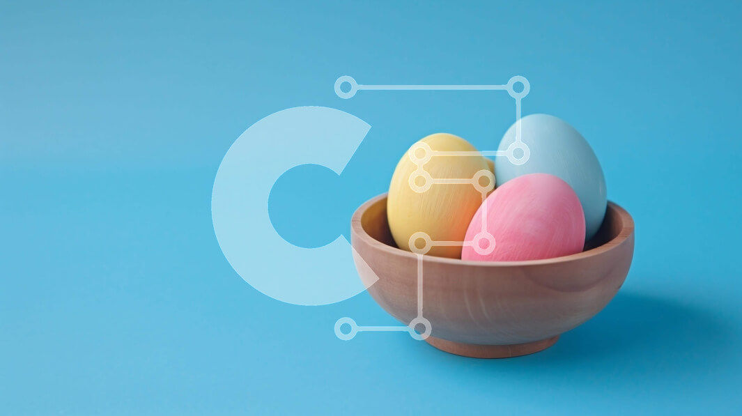 Intra Συλλεκτικό Ξύλινο Παζλ Plywood  4mm - Πολύχρωμα Πασχαλινά αυγά σε ξύλινο μπολ Σε Ξύλινο Κουτί - Διαστάσεις: 10x10 cm – 25 κομμάτια