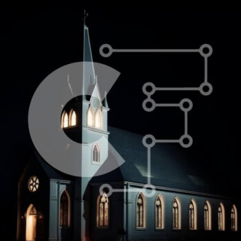 Intra Συλλεκτικό Ξύλινο Παζλ Plywood  4mm - Σκοτεινή και γοτθική εκκλησία με εντυπωσιακό καμπαναριό και βιτρό Σε Ξύλινο Κουτί - Διαστάσεις Puzzle: 10x10 cm – 25 κομμάτια - Image 1