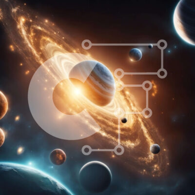 Intra Συλλεκτικό Ξύλινο Παζλ Plywood  4mm - Εικαστική εγκατάσταση ηλιακού συστήματος από το JPL και το ISS της NASA Σε Ξύλινο Κουτί - Διαστάσεις Puzzle: 10x10 cm – 25 κομμάτια - Image 1