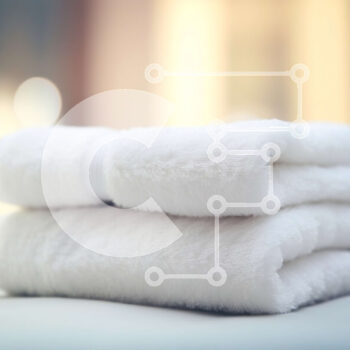 Intra Συλλεκτικό Ξύλινο Παζλ Plywood  4mm - Τακτοποιημένες λευκές πετσέτες σε περιβάλλον σπα ή ξενοδοχείου Σε Ξύλινο Κουτί - Διαστάσεις Puzzle: 10x10 cm – 25 κομμάτια - Image 1