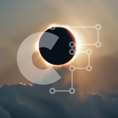 Intra Συλλεκτικό Ξύλινο Παζλ Plywood  4mm - Εκπληκτική εικόνα μιας έκλειψης ηλίου με τον Ήλιο να καλύπτεται εν μέρει από τη Σελήνη Σε Ξύλινο Κουτί - Διαστάσεις Puzzle: 10x10 cm – 25 κομμάτια - Image 1