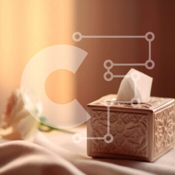 Intra Συλλεκτικό Ξύλινο Παζλ Plywood  4mm - Όμορφα διακοσμημένο κουτί λευκό χαρτομάντιλο με ροζ τριαντάφυλλα Σε Ξύλινο Κουτί - Διαστάσεις Puzzle: 10x10 cm – 25 κομμάτια - Image 1