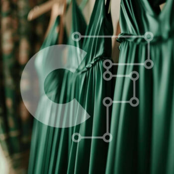 Intra Συλλεκτικό Ξύλινο Παζλ Plywood  4mm - Πράσινα φορέματα παράνυμφων στην οθόνη Σε Ξύλινο Κουτί - Διαστάσεις Puzzle: 10x10 cm – 25 κομμάτια - Image 1