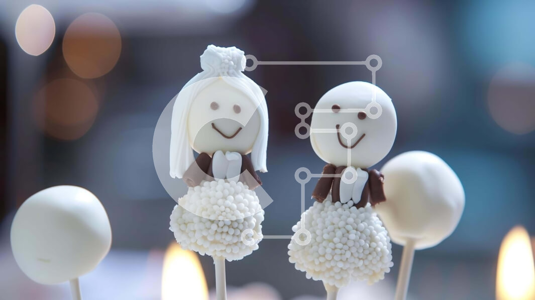 Intra Συλλεκτικό Ξύλινο Παζλ Plywood  4mm - Η γαμήλια τούρτα σκάει με κεριά Σε Ξύλινο Κουτί - Διαστάσεις: 10x10 cm – 25 κομμάτια